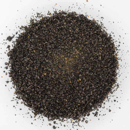 The Salted Roots Thai Basil Salt — smoked Thai basil infused sea salt
