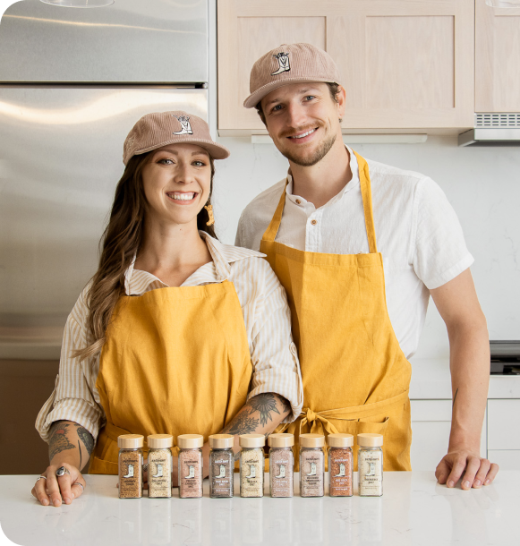 Ivy and Koby Sommer, the makers behind The Salted Roots