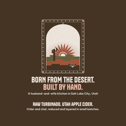 The Salted Roots: Born from the desert, built by hand. A husband-and-wife kitchen in Salt Lake City, Utah.